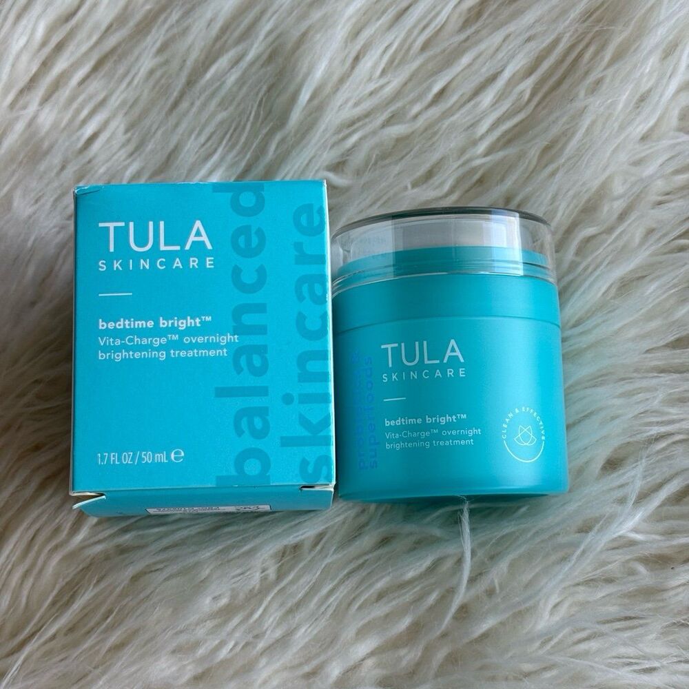 TULA Skincare Bedtime Bright Vita-Charge Overnight Brightening Treatment